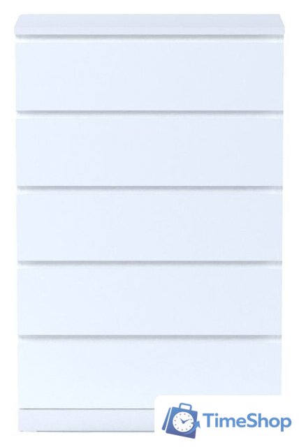 Комод Mio Tesoro Варма 5 (белый) - Изображение №1 — Интернет-магазин Time-Shop