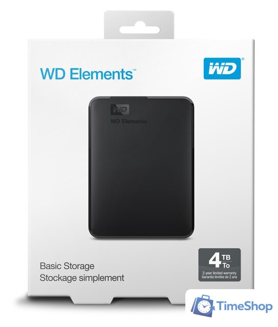 Внешний накопитель WD Elements Portable 5TB WDBU6Y0050BBK - Изображение №6 — Интернет-магазин Time-Shop