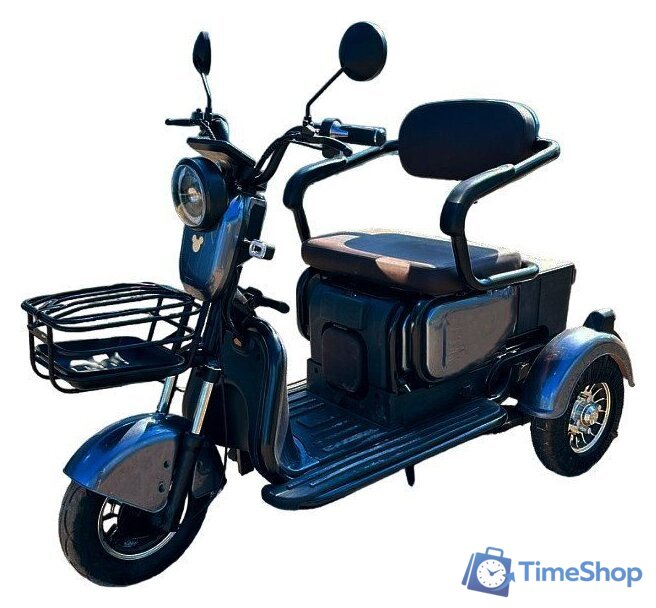 Электроскутер VOLT TRIO (черный) - Изображение №1 — Интернет-магазин Time-Shop