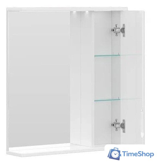  Volna Шкаф с зеркалом Joli 50 R (белый) - Изображение №2 — Интернет-магазин Time-Shop