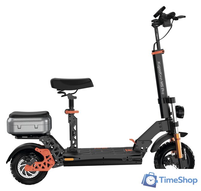 Электросамокат Kugoo Kirin M5 Pro (черный) - Изображение №2 — Интернет-магазин Time-Shop