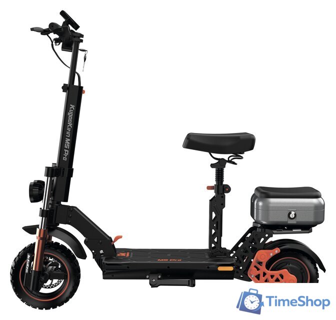 Электросамокат Kugoo Kirin M5 Pro (черный) - Изображение №7 — Интернет-магазин Time-Shop