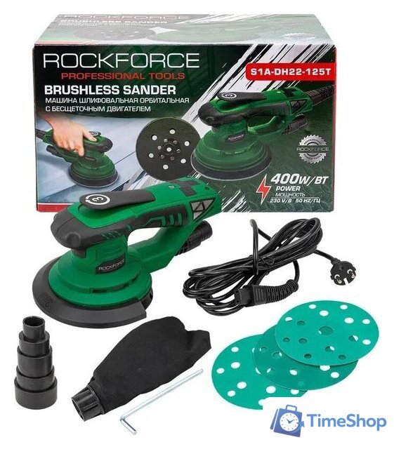 Эксцентриковая шлифмашина RockForce RF-S1A-DH22-125T - Изображение №1 — Интернет-магазин Time-Shop