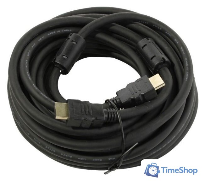 Кабель ExeGate HDMI-HDMI (19M-19M) 10 м EX287726RUS - Изображение №1 — Интернет-магазин Time-Shop