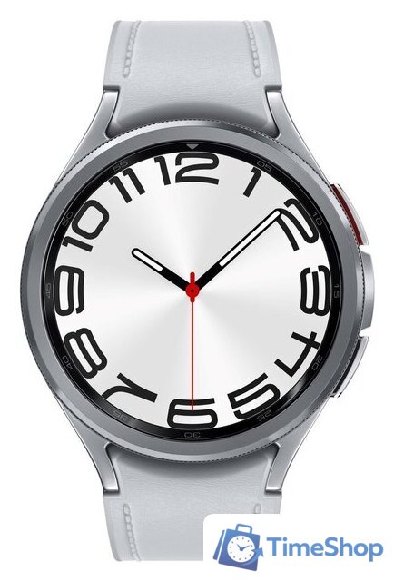 Умные часы Samsung Galaxy Watch6 Classic 47 мм (серебристый) - Изображение №2 — Интернет-магазин Time-Shop