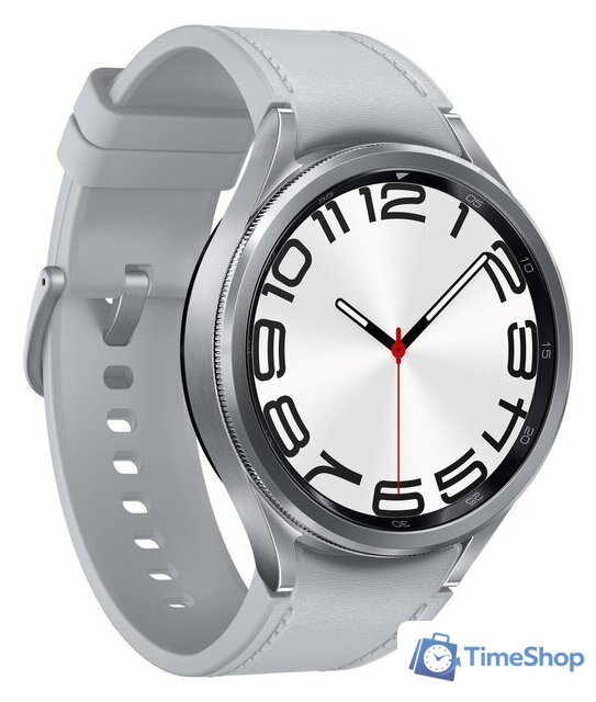 Умные часы Samsung Galaxy Watch6 Classic 47 мм (серебристый) - Изображение №5 — Интернет-магазин Time-Shop