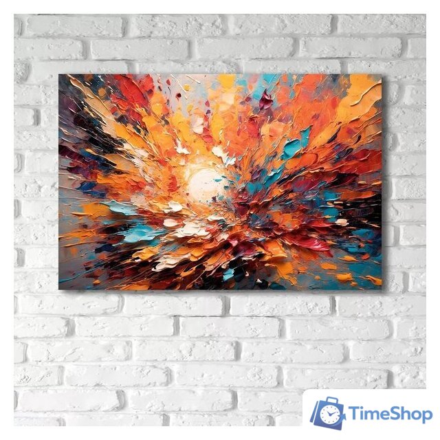 Картина Stamprint Брызги красок AR079 (80x120) - Изображение №3 — Интернет-магазин Time-Shop