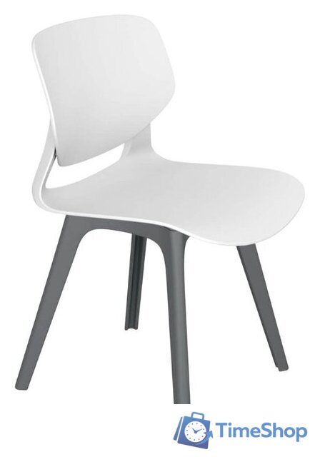 Стул Sheffilton SHT-ST59/S195 (белый/темно-серый) - Изображение №1 — Интернет-магазин Time-Shop
