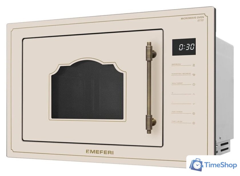 Микроволновая печь Meferi MMO6025BG Retro - Изображение №3 — Интернет-магазин Time-Shop