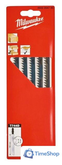 Набор пильных полотен Milwaukee 4932354745 (5 предметов) - Изображение №1 — Интернет-магазин Time-Shop