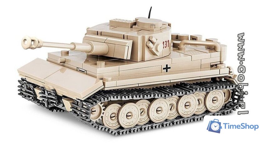Конструктор Cobi World War II 2710 PzKpfw VI Tiger 131 - Изображение №5 — Интернет-магазин Time-Shop