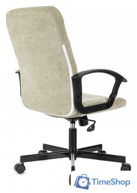 Офисное кресло Бюрократ Triest (песочный Fabric Light-21) - Изображение №5 — Интернет-магазин Time-Shop