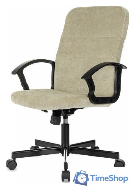 Офисное кресло Бюрократ Triest (песочный Fabric Light-21) - Изображение №3 — Интернет-магазин Time-Shop