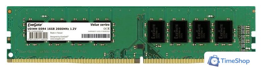 Оперативная память ExeGate 16GB DDR4 PC4-21300 EX283083RUS - Изображение №1 — Интернет-магазин Time-Shop