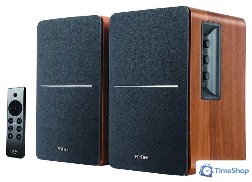 Акустика Edifier R1280DBs (коричневый) - Изображение №1 — Интернет-магазин Time-Shop