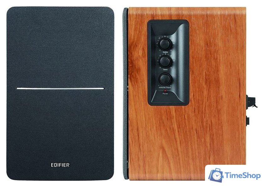 Акустика Edifier R1280DBs (коричневый) - Изображение №2 — Интернет-магазин Time-Shop