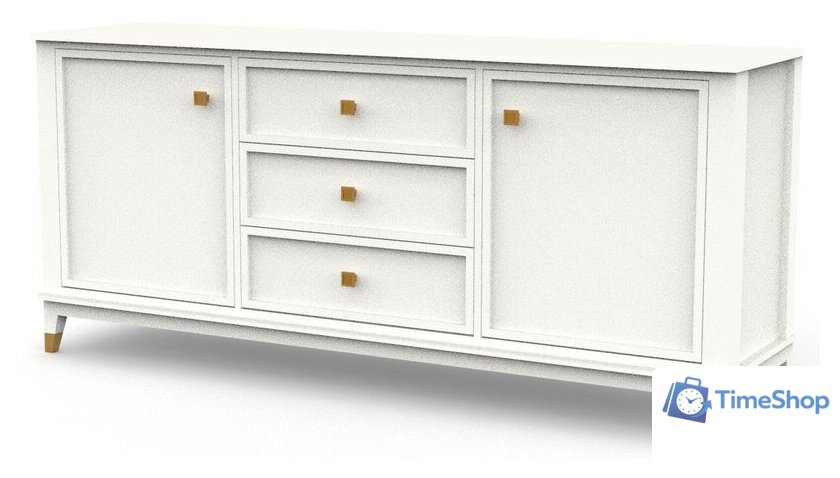 Тумба Молодечномебель Nevada B3D2 ВМФ-1910 (дуб оксфорд) - Изображение №1 — Интернет-магазин Time-Shop