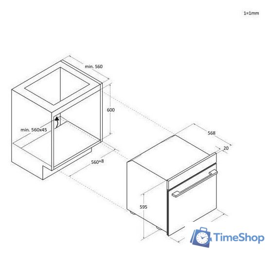 Электрический духовой шкаф Haier H6 ID2P5B3ECTB - Изображение №11 — Интернет-магазин Time-Shop