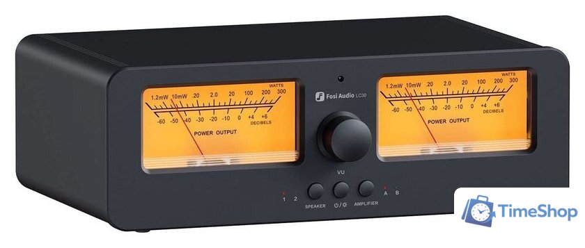 Аудиоселектор Fosi Audio LC30 (черный/желтый) - Изображение №1 — Интернет-магазин Time-Shop