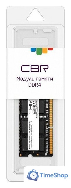 Оперативная память CBR 8ГБ DDR4 SODIMM 3200 МГц CD4-SS08G32M22-01 - Изображение №2 — Интернет-магазин Time-Shop