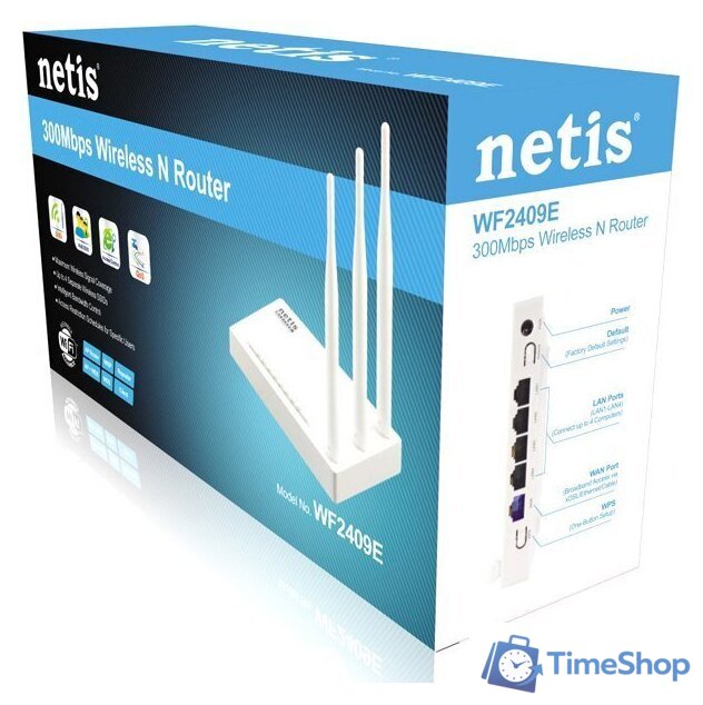 Wi-Fi роутер Netis WF2409E - Изображение №5 — Интернет-магазин Time-Shop