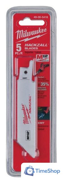 Набор пильных полотен Milwaukee 49005418 (5 шт) - Изображение №1 — Интернет-магазин Time-Shop
