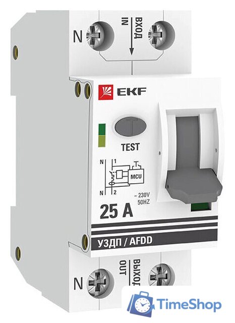 Устройство защиты от дугового пробоя EKF PROxima Afdd-2-25C-pro - Изображение №1 — Интернет-магазин Time-Shop