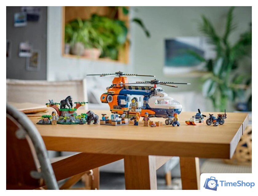 Конструктор LEGO City 60437 Вертолет исследователя джунглей в базовом лагере - Изображение №12 — Интернет-магазин Time-Shop