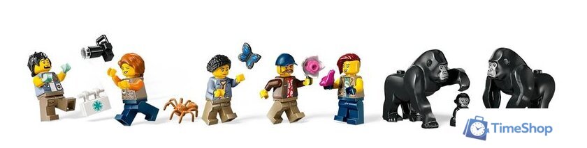 Конструктор LEGO City 60437 Вертолет исследователя джунглей в базовом лагере - Изображение №7 — Интернет-магазин Time-Shop