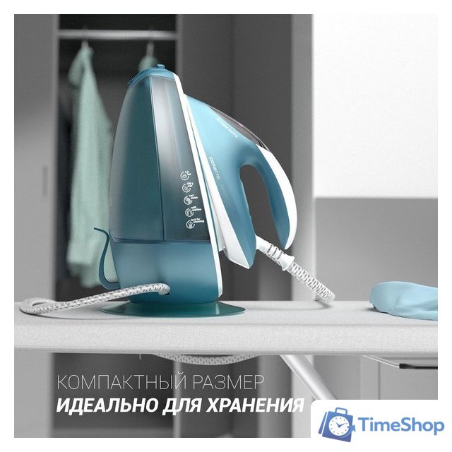 Утюг Polaris PSS 6540K (голубой) - Изображение №8 — Интернет-магазин Time-Shop