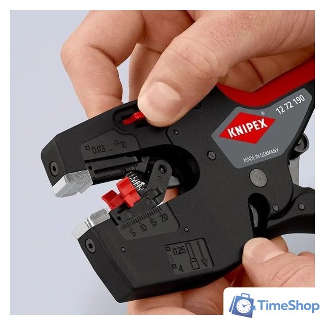 Кримпер Knipex NexStrip 1272190 - Изображение №12 — Интернет-магазин Time-Shop