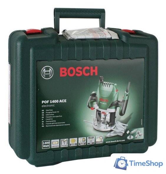Вертикальный фрезер Bosch POF 1400 ACE (060326C801) - Изображение №8 — Интернет-магазин Time-Shop
