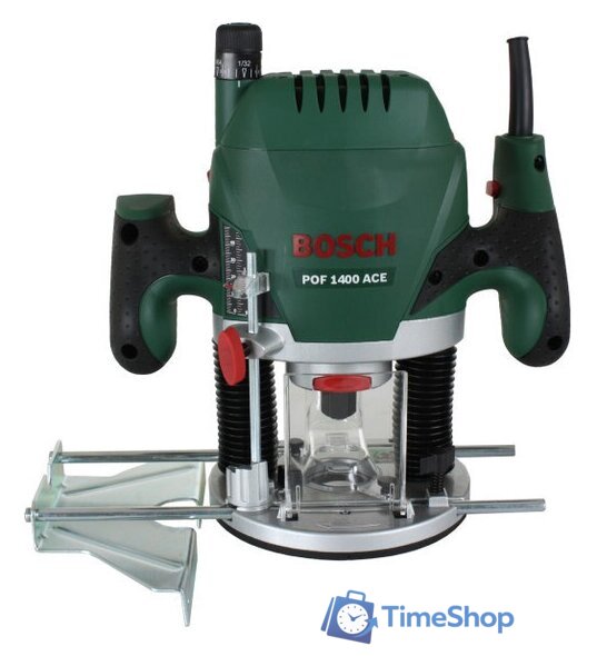 Вертикальный фрезер Bosch POF 1400 ACE (060326C801) - Изображение №2 — Интернет-магазин Time-Shop