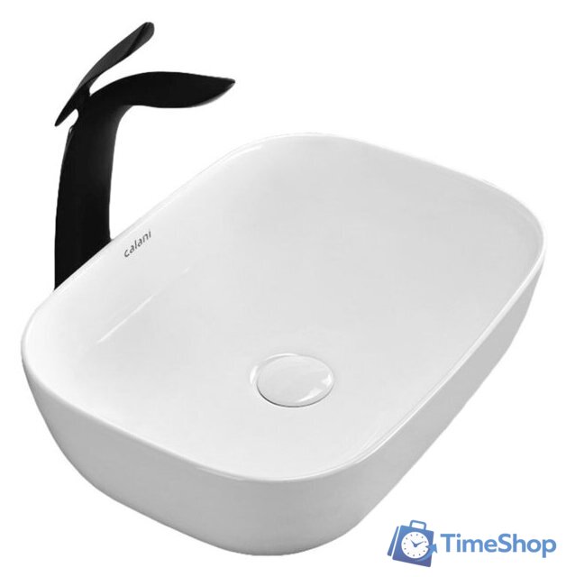 Умывальник Calani Tracy CAL-00003 (белый) - Изображение №2 — Интернет-магазин Time-Shop
