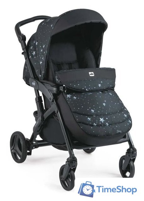 Универсальная коляска CAM Tris Fluido Easy 0-15кг (3 в 1, синий) - Изображение №2 — Интернет-магазин Time-Shop