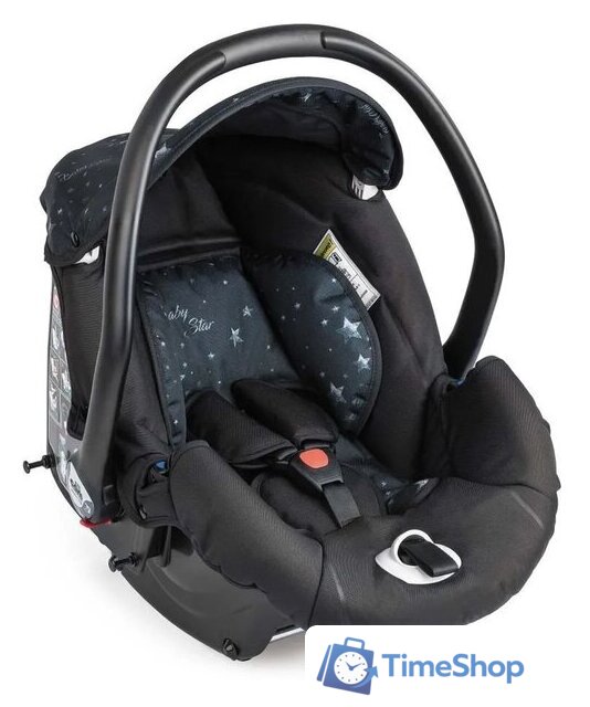 Универсальная коляска CAM Tris Fluido Easy 0-15кг (3 в 1, синий) - Изображение №4 — Интернет-магазин Time-Shop