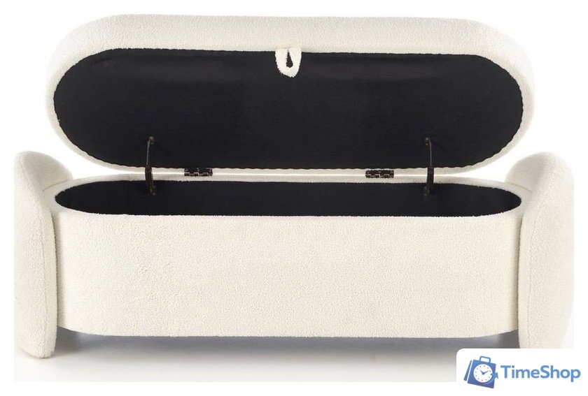 Пуфик Halmar Ficaria (кремовый) - Изображение №2 — Интернет-магазин Time-Shop