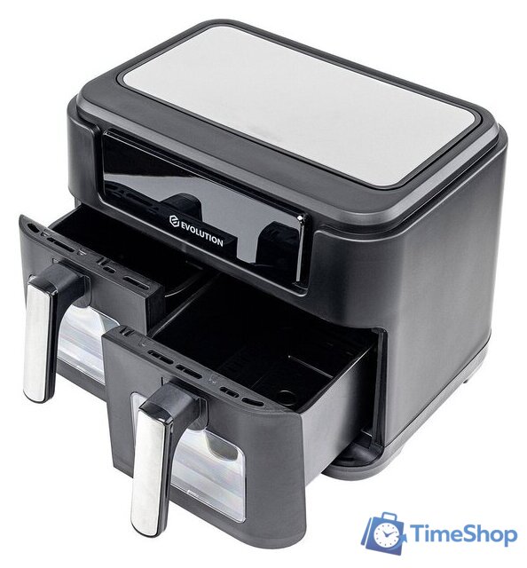 Аэрогриль (аэрофритюрница) Evolution AIRO DualGrill 10L - Изображение №13 — Интернет-магазин Time-Shop
