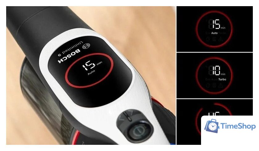 Пылесос Bosch Unlimited 9 BCS931WBA - Изображение №3 — Интернет-магазин Time-Shop