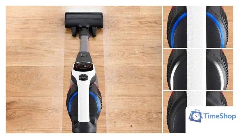 Пылесос Bosch Unlimited 9 BCS931WBA - Изображение №4 — Интернет-магазин Time-Shop