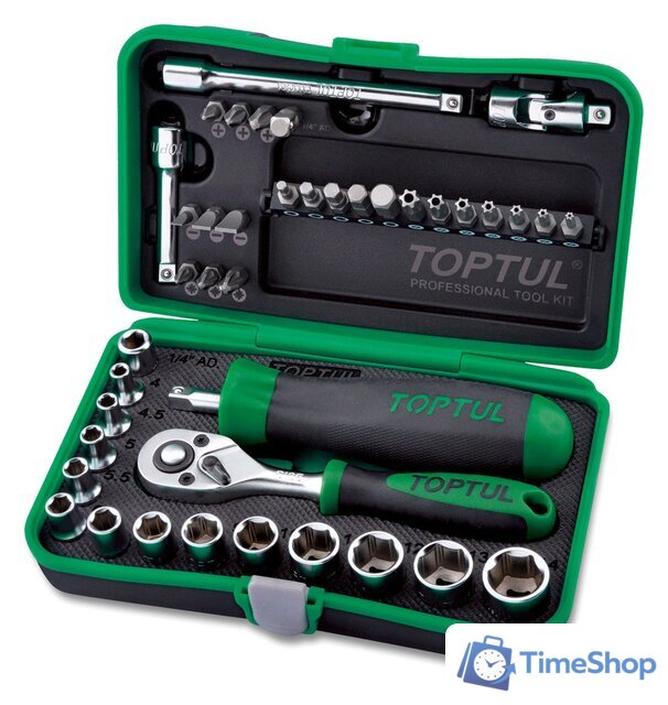 Универсальный набор инструментов Toptul GADW4101 41 предмет - Изображение №1 — Интернет-магазин Time-Shop