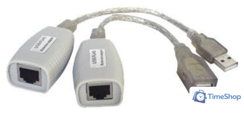 Удлинитель по витой паре Osnovo TA-U1/1+RA-U1/1 - Изображение №1 — Интернет-магазин Time-Shop