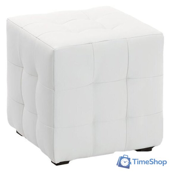 Пуфик Трия Тип 1 (белый) - Изображение №1 — Интернет-магазин Time-Shop