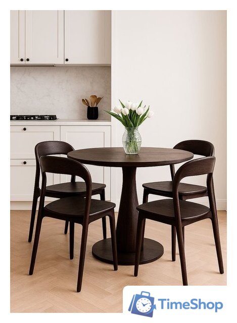 Стул Поставымебель Милина (дуб натуральный/покрытие рич) - Изображение №6 — Интернет-магазин Time-Shop