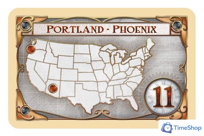 Настольная игра Мир Хобби Ticket To Ride: Америка - Изображение №11 — Интернет-магазин Time-Shop