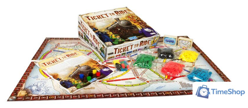 Настольная игра Мир Хобби Ticket To Ride: Америка - Изображение №3 — Интернет-магазин Time-Shop