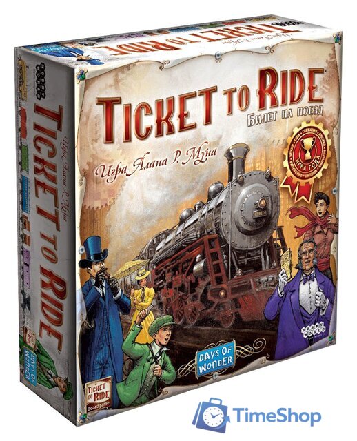 Настольная игра Мир Хобби Ticket To Ride: Америка - Изображение №1 — Интернет-магазин Time-Shop