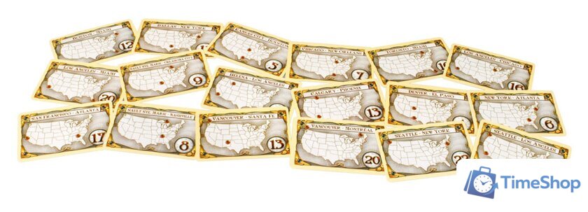 Настольная игра Мир Хобби Ticket To Ride: Америка - Изображение №4 — Интернет-магазин Time-Shop