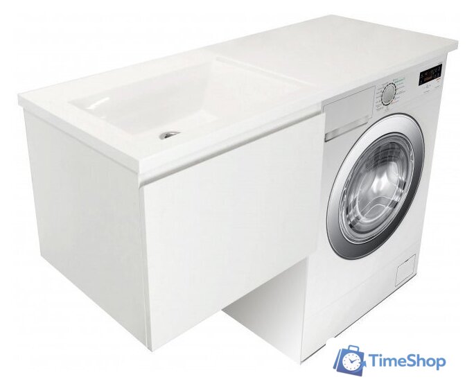  Эстет Тумба Dallas Luxe ФР-00001926 с умывальником Dallas 120 (правая) - Изображение №2 — Интернет-магазин Time-Shop