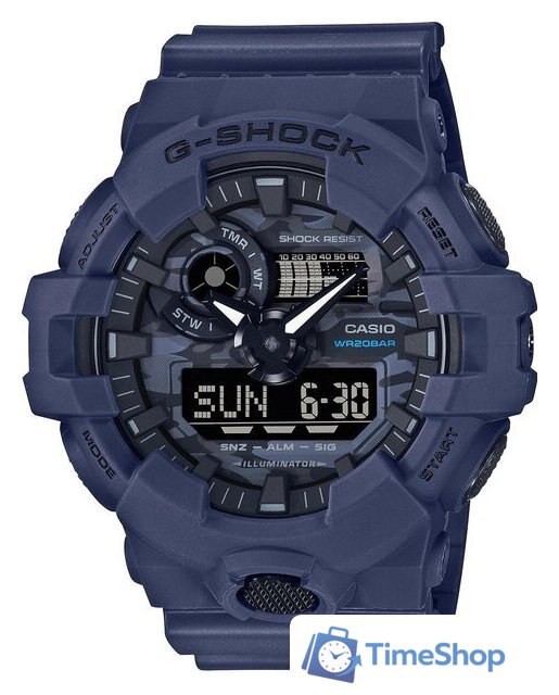 Наручные часы Casio G-Shock GA-700CA-2A - Изображение №1 — Интернет-магазин Time-Shop